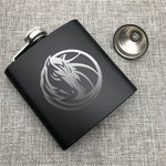 Dallas Mavericks NBA Wine Liquor Matte Pot Hip Flask