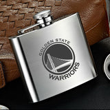 Golden State Warriors NBA Wine Liquor Matte Pot Hip Flask