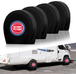 Detroit Pistons NBA Tire Covers Set of 4 or 2 for RV Wheel Trailer Camper Motorhome