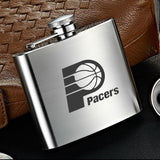 Indiana Pacers NBA Wine Liquor Matte Pot Hip Flask