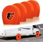 Baltimore Orioles MLB Tire Covers Set of 4 or 2 for RV Wheel Trailer Camper Motorhome