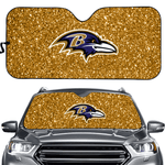 Baltimore Ravens NFL Car Windshield Sun Shade Universal Fit Sunshade