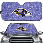 Baltimore Ravens NFL Car Windshield Sun Shade Universal Fit Sunshade