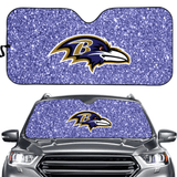 Baltimore Ravens NFL Car Windshield Sun Shade Universal Fit Sunshade