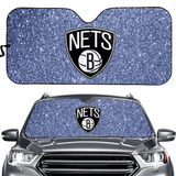 Brooklyn Nets NBA Car Windshield Sun Shade Universal Fit Sunshade