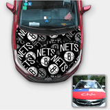 Brooklyn Nets NBA Car Auto Hood Engine Cover Protector