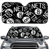 Brooklyn Nets NBA Car Windshield Sun Shade Universal Fit Sunshade