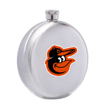 Baltimore Orioles MLB Wine Liquor Matte Pot Hip Flask