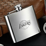 Los Angeles Lakers NBA Wine Liquor Matte Pot Hip Flask