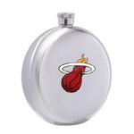 Miami Heat NBA Wine Liquor Matte Pot Hip Flask