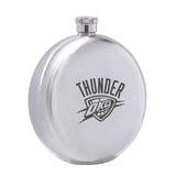 Oklahoma City Thunder NBA Wine Liquor Matte Pot Hip Flask