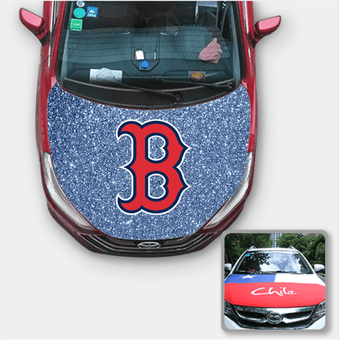 Boston Red Sox MLB Car Auto Hood Engine Cover Protector