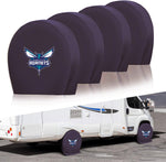 Charlotte Hornets NBA Tire Covers Set of 4 or 2 for RV Wheel Trailer Camper Motorhome
