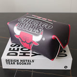 NBA Pattern Leather Tissue Box Napkin Holder