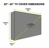 United States Marines Military Outdoor TV Cover Heavy Duty