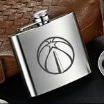 Washington Wizards NBA Wine Liquor Matte Pot Hip Flask