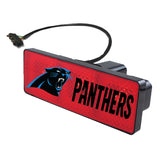 Carolina Panthers NFL Hitch Cover LED Brake Light for Trailer