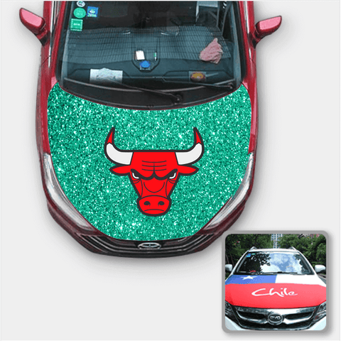 Chicago Bulls NBA Car Auto Hood Engine Cover Protector