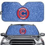 Chicago Cubs MLB Car Windshield Sun Shade Universal Fit Sunshade
