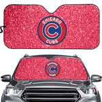 Chicago Cubs MLB Car Windshield Sun Shade Universal Fit Sunshade