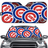 Chicago Cubs MLB Car Windshield Sun Shade Universal Fit Sunshade