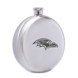 Baltimore Ravens NFL Wine Liquor Matte Pot Hip Flask