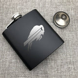 Buffalo Bills NFL Wine Liquor Matte Pot Hip Flask