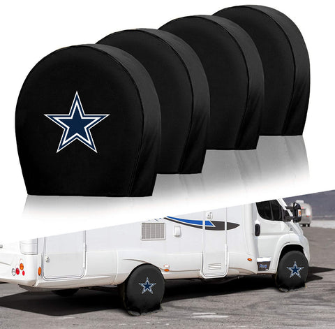 Dallas Cowboys NFL Tire Covers Set of 4 or 2 for RV Wheel Trailer Camper Motorhome