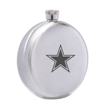 Dallas Cowboys NFL Wine Liquor Matte Pot Hip Flask