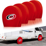 Carolina Hurricanes NHL Tire Covers Set of 4 or 2 for RV Wheel Trailer Camper Motorhome