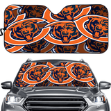 Chicago Bears NFL Car Windshield Sun Shade Universal Fit Sunshade