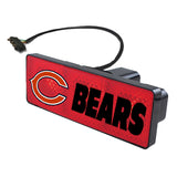 Chicago Bears NFL Hitch Cover LED Brake Light for Trailer