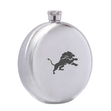 Detroit Lions NFL Wine Liquor Matte Pot Hip Flask