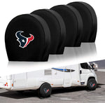 Houston Texans NFL Tire Covers Set of 4 or 2 for RV Wheel Trailer Camper Motorhome