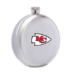 Kansas City Chiefs NFL Wine Liquor Matte Pot Hip Flask