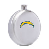 Los Angeles Chargers NFL Wine Liquor Matte Pot Hip Flask