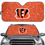 Cincinnati Bengals NFL Car Windshield Sun Shade Universal Fit Sunshade