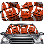 Cincinnati Bengals NFL Car Windshield Sun Shade Universal Fit Sunshade