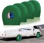 Dallas Mavericks NBA Tire Covers Set of 4 or 2 for RV Wheel Trailer Camper Motorhome