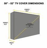 Missouri Tigers NCAA Outdoor TV Cover Heavy Duty