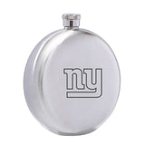 New York Giants NFL Wine Liquor Matte Pot Hip Flask