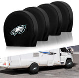 Philadelphia Eagles NFL Tire Covers Set of 4 or 2 for RV Wheel Trailer Camper Motorhome