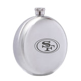 San Francisco 49ers NFL Wine Liquor Matte Pot Hip Flask
