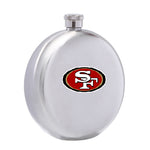 San Francisco 49ers NFL Wine Liquor Matte Pot Hip Flask