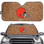 Cleveland Browns NFL Car Windshield Sun Shade Universal Fit Sunshade