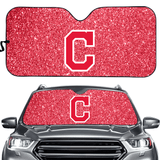 Cleveland Indians MLB Car Windshield Sun Shade Universal Fit Sunshade