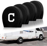 Cleveland Indians MLB Tire Covers Set of 4 or 2 for RV Wheel Trailer Camper Motorhome
