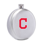 Cleveland Indians MLB Wine Liquor Matte Pot Hip Flask