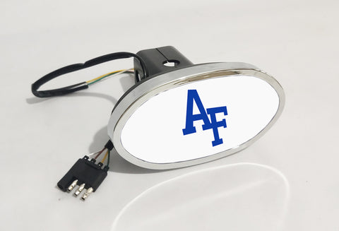 Air Force Falcons NCAA Hitch Cover LED Brake Light for Trailer