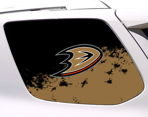 Anaheim Ducks NHL Rear Side Quarter Window Vinyl Decal Stickers Fits Toyota 4Runner